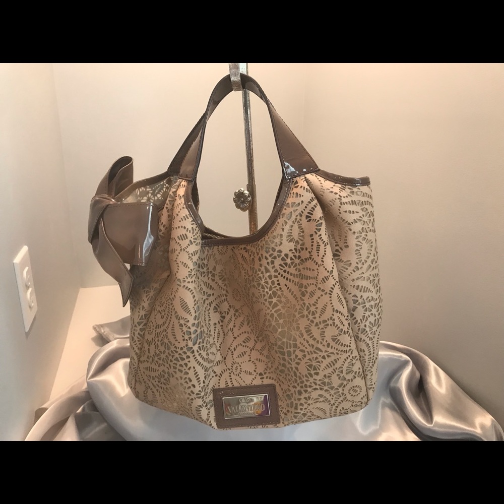 Pristine Valentino Garavani Laser Cut Tote